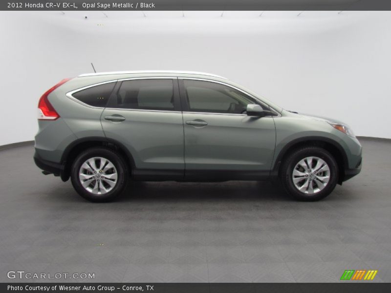 Opal Sage Metallic / Black 2012 Honda CR-V EX-L