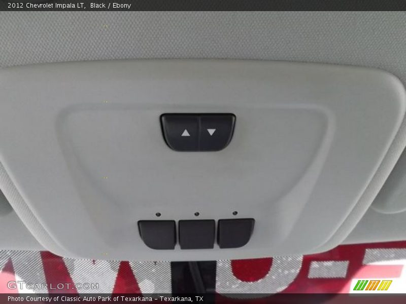 Black / Ebony 2012 Chevrolet Impala LT