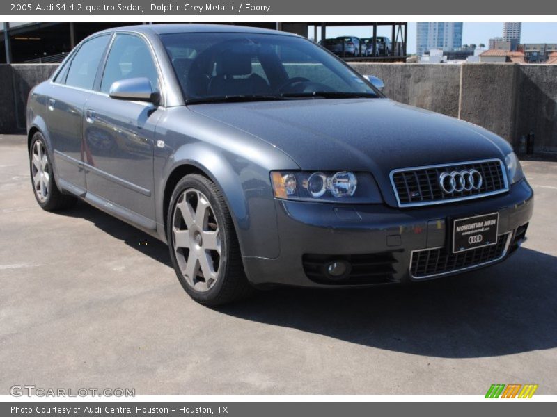 Dolphin Grey Metallic / Ebony 2005 Audi S4 4.2 quattro Sedan