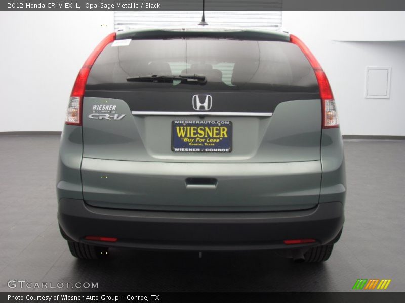 Opal Sage Metallic / Black 2012 Honda CR-V EX-L