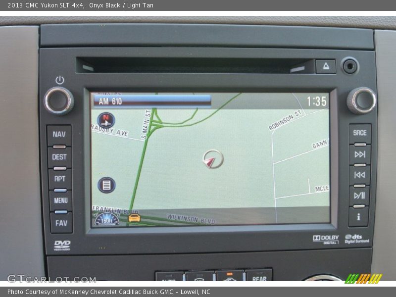 Onyx Black / Light Tan 2013 GMC Yukon SLT 4x4