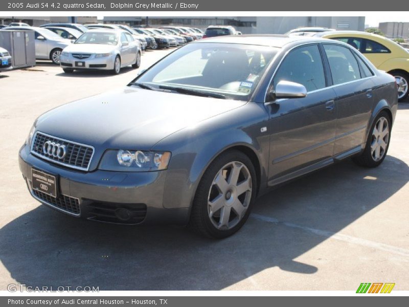Dolphin Grey Metallic / Ebony 2005 Audi S4 4.2 quattro Sedan