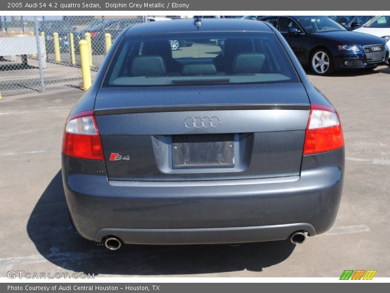 Dolphin Grey Metallic / Ebony 2005 Audi S4 4.2 quattro Sedan