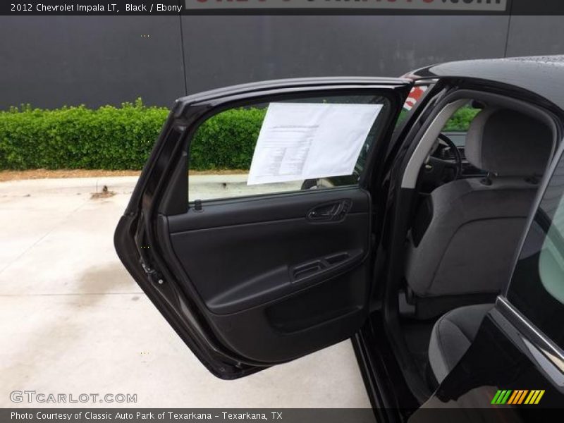 Black / Ebony 2012 Chevrolet Impala LT