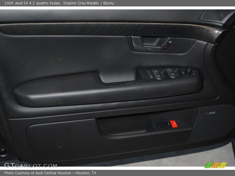 Dolphin Grey Metallic / Ebony 2005 Audi S4 4.2 quattro Sedan