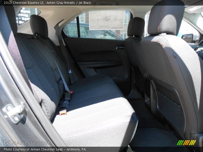 Ashen Gray Metallic / Jet Black 2013 Chevrolet Equinox LS