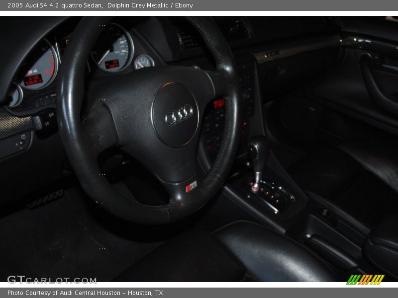 Dolphin Grey Metallic / Ebony 2005 Audi S4 4.2 quattro Sedan