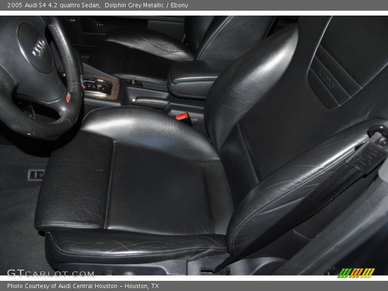Dolphin Grey Metallic / Ebony 2005 Audi S4 4.2 quattro Sedan