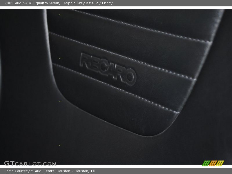 Dolphin Grey Metallic / Ebony 2005 Audi S4 4.2 quattro Sedan