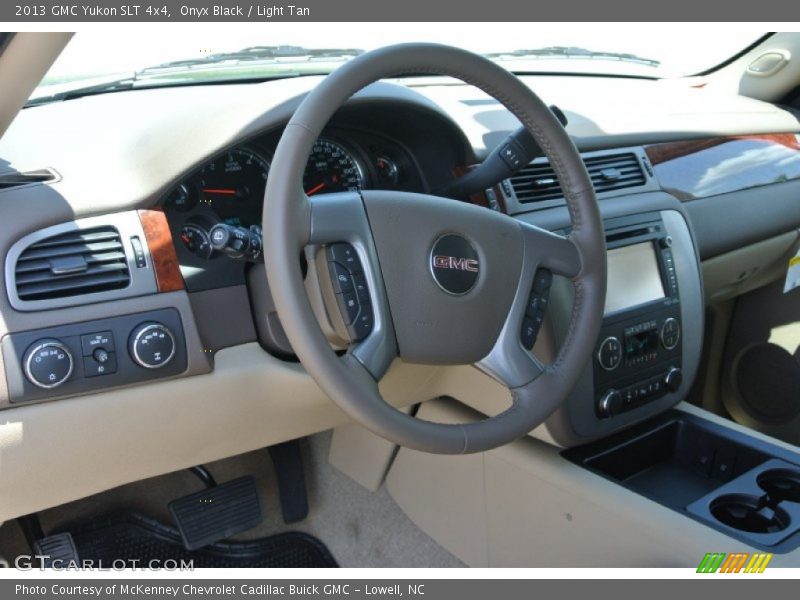 Onyx Black / Light Tan 2013 GMC Yukon SLT 4x4