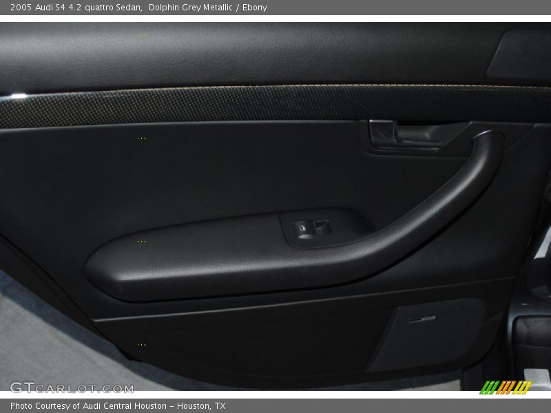 Dolphin Grey Metallic / Ebony 2005 Audi S4 4.2 quattro Sedan