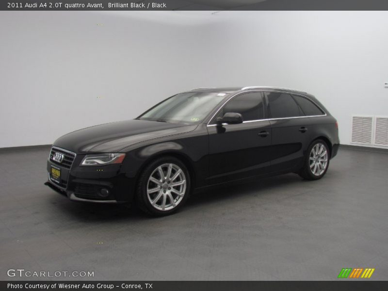 Brilliant Black / Black 2011 Audi A4 2.0T quattro Avant