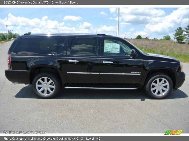 Onyx Black / Ebony 2013 GMC Yukon XL Denali AWD