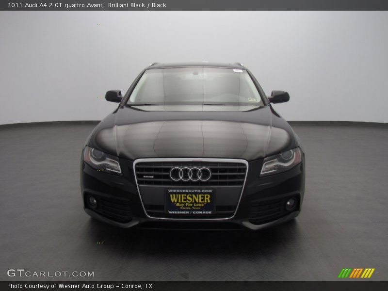 Brilliant Black / Black 2011 Audi A4 2.0T quattro Avant