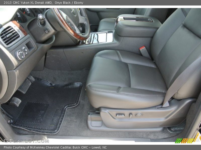 Onyx Black / Ebony 2013 GMC Yukon XL Denali AWD