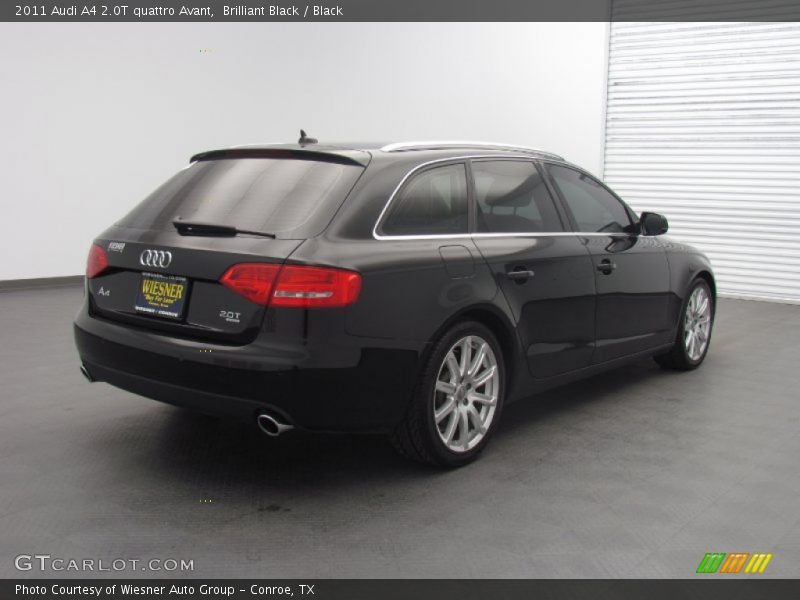 Brilliant Black / Black 2011 Audi A4 2.0T quattro Avant