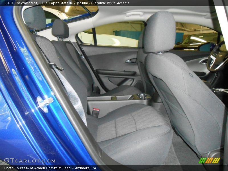 Blue Topaz Metallic / Jet Black/Ceramic White Accents 2013 Chevrolet Volt
