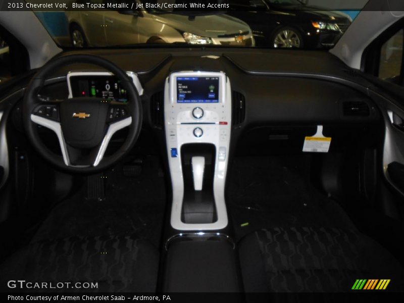Blue Topaz Metallic / Jet Black/Ceramic White Accents 2013 Chevrolet Volt