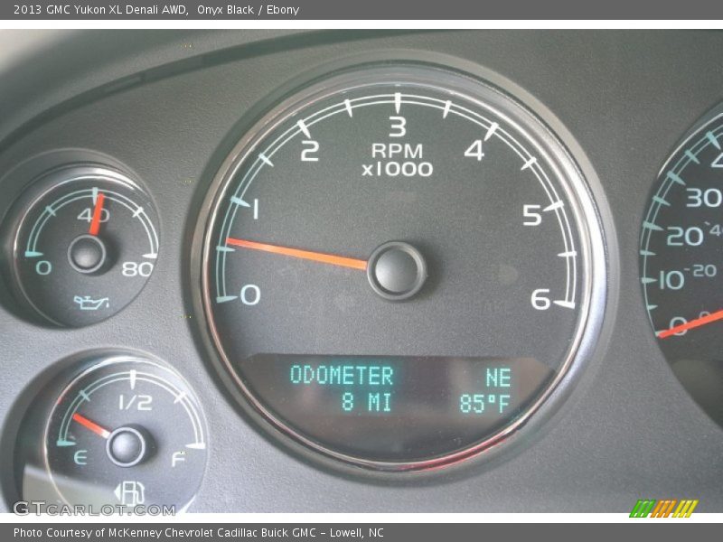 Onyx Black / Ebony 2013 GMC Yukon XL Denali AWD