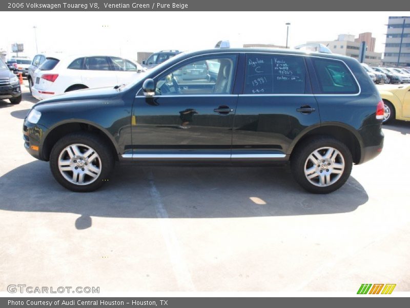Venetian Green / Pure Beige 2006 Volkswagen Touareg V8