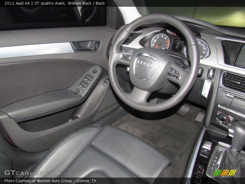 Brilliant Black / Black 2011 Audi A4 2.0T quattro Avant