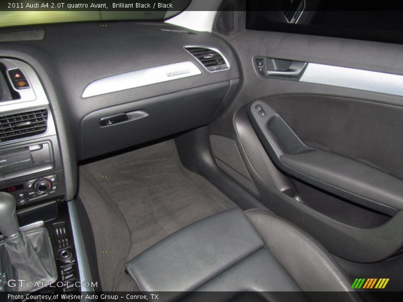 Brilliant Black / Black 2011 Audi A4 2.0T quattro Avant