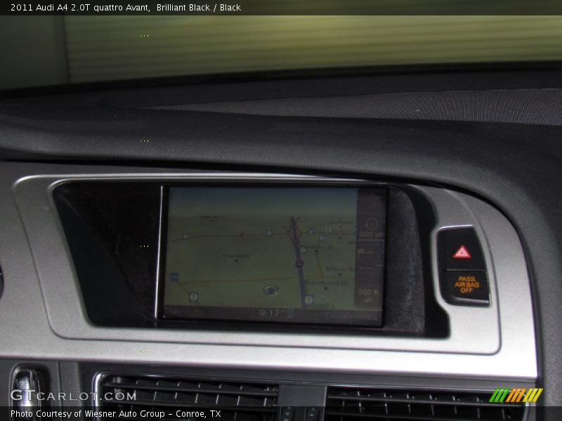 Brilliant Black / Black 2011 Audi A4 2.0T quattro Avant