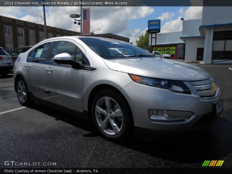 Silver Ice Metallic / Jet Black/Ceramic White Accents 2013 Chevrolet Volt