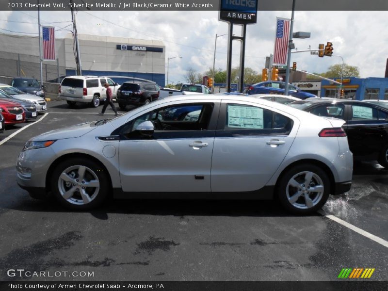 Silver Ice Metallic / Jet Black/Ceramic White Accents 2013 Chevrolet Volt