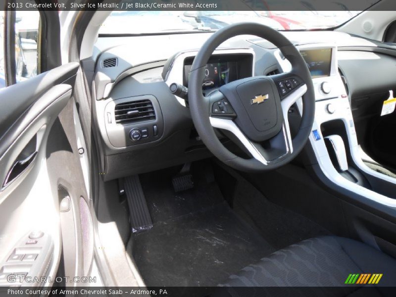 Silver Ice Metallic / Jet Black/Ceramic White Accents 2013 Chevrolet Volt