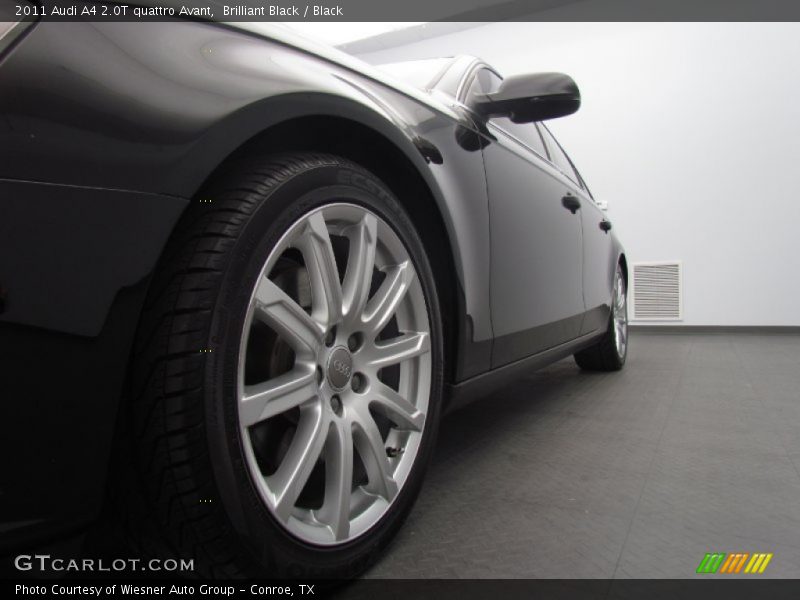 Brilliant Black / Black 2011 Audi A4 2.0T quattro Avant