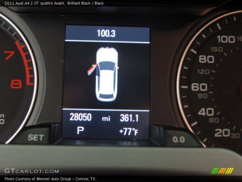 Brilliant Black / Black 2011 Audi A4 2.0T quattro Avant