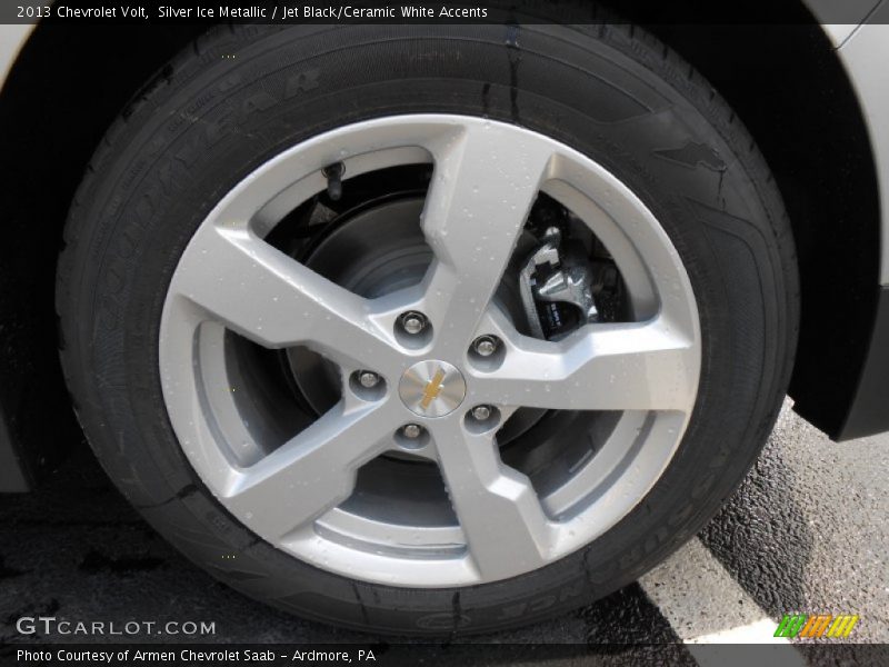 Silver Ice Metallic / Jet Black/Ceramic White Accents 2013 Chevrolet Volt