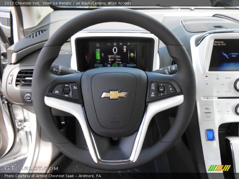 Silver Ice Metallic / Jet Black/Ceramic White Accents 2013 Chevrolet Volt