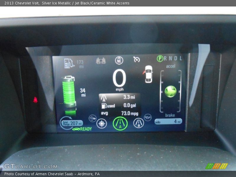Silver Ice Metallic / Jet Black/Ceramic White Accents 2013 Chevrolet Volt