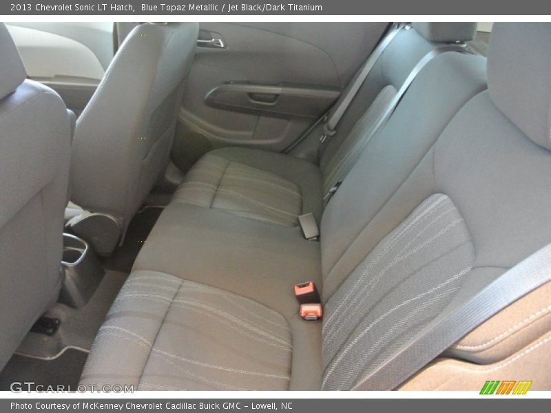 Blue Topaz Metallic / Jet Black/Dark Titanium 2013 Chevrolet Sonic LT Hatch