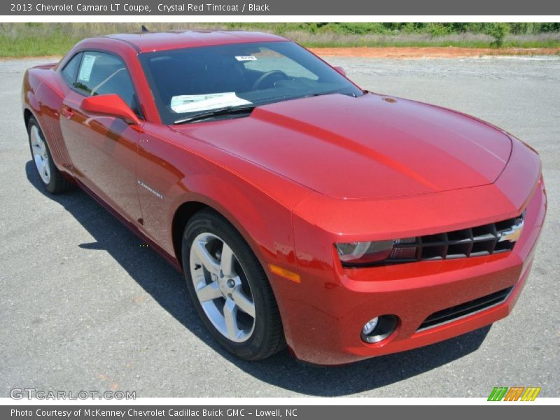 Crystal Red Tintcoat / Black 2013 Chevrolet Camaro LT Coupe