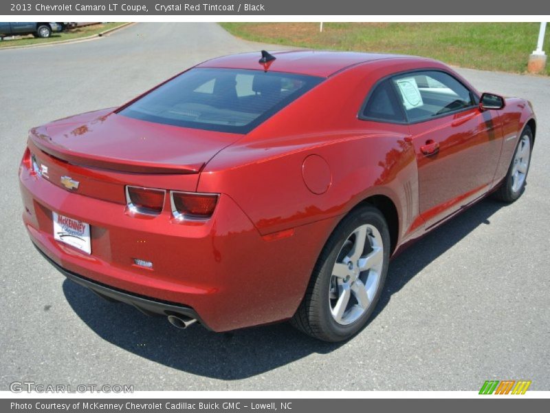 Crystal Red Tintcoat / Black 2013 Chevrolet Camaro LT Coupe