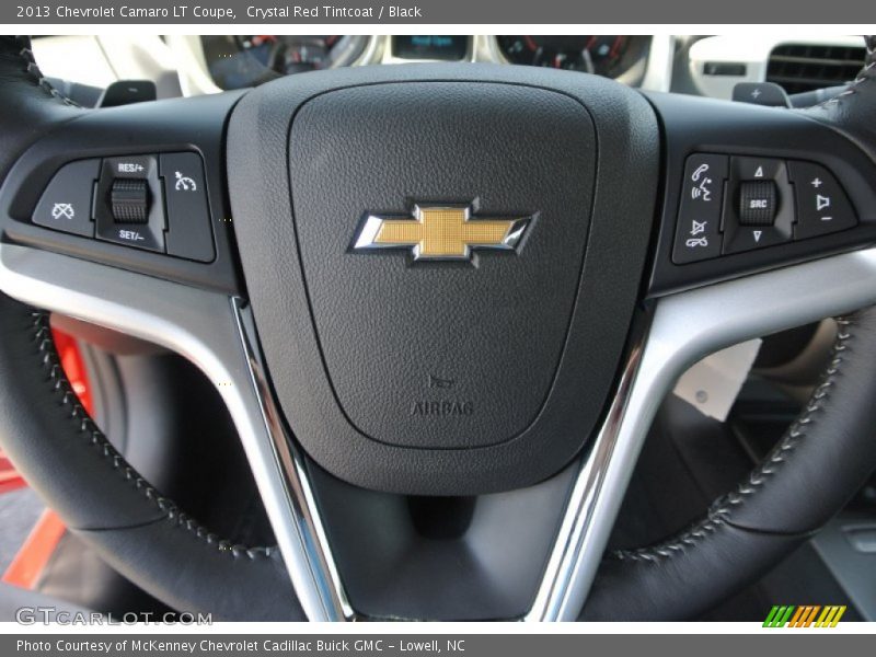 Crystal Red Tintcoat / Black 2013 Chevrolet Camaro LT Coupe