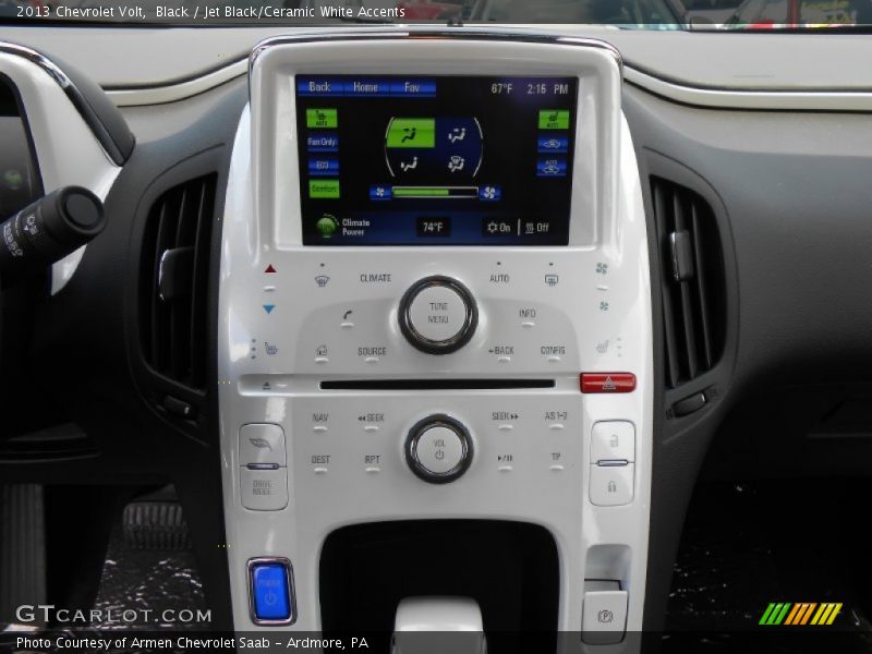 Controls of 2013 Volt 