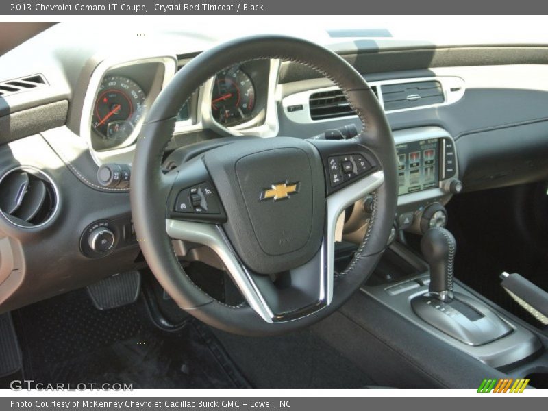 Crystal Red Tintcoat / Black 2013 Chevrolet Camaro LT Coupe