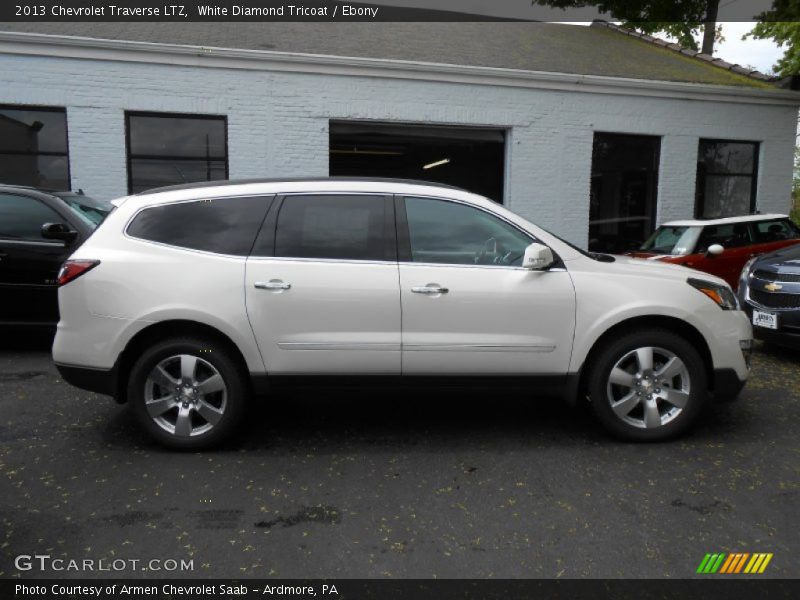  2013 Traverse LTZ White Diamond Tricoat