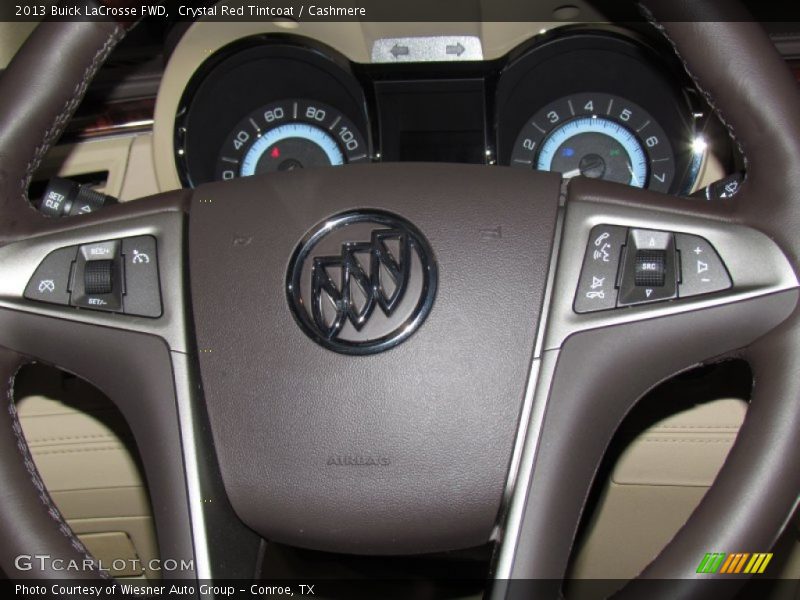 Crystal Red Tintcoat / Cashmere 2013 Buick LaCrosse FWD
