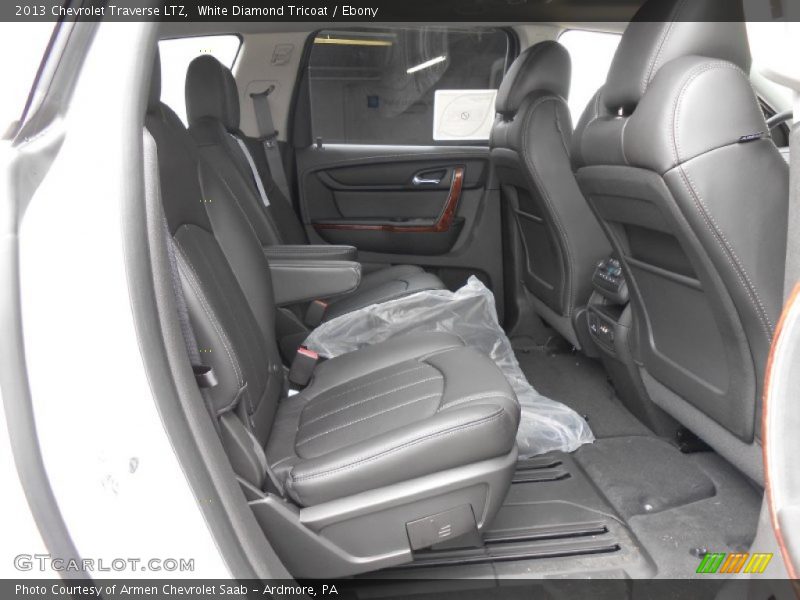 Rear Seat of 2013 Traverse LTZ