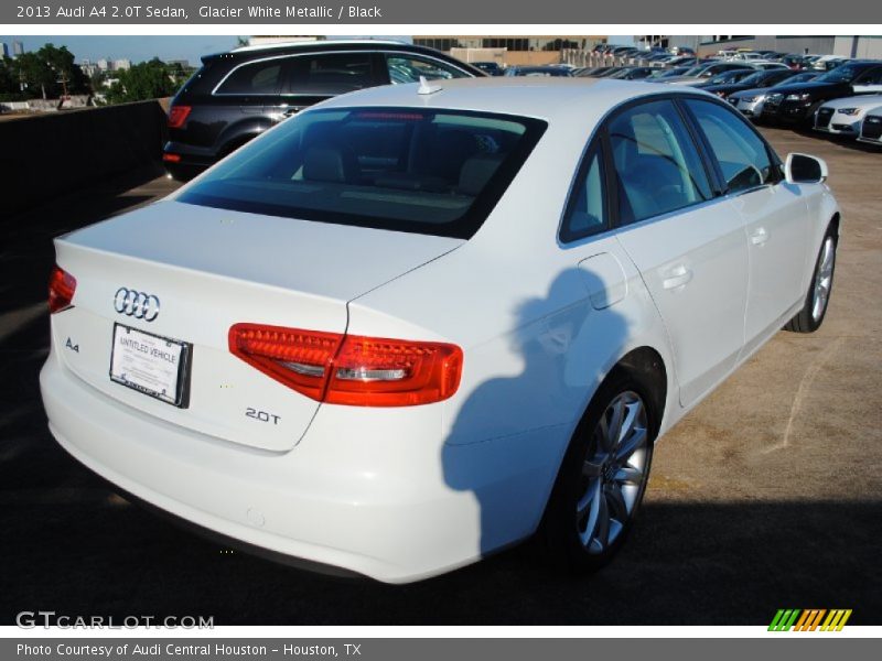 Glacier White Metallic / Black 2013 Audi A4 2.0T Sedan