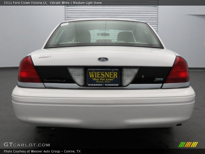 Vibrant White / Medium Light Stone 2011 Ford Crown Victoria LX