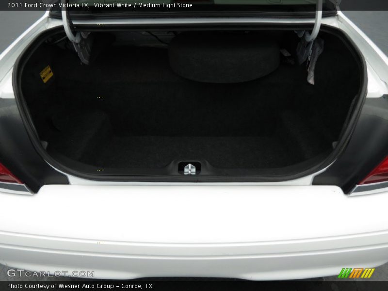 Vibrant White / Medium Light Stone 2011 Ford Crown Victoria LX