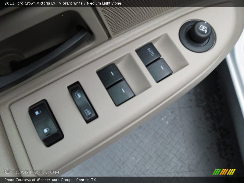 Vibrant White / Medium Light Stone 2011 Ford Crown Victoria LX