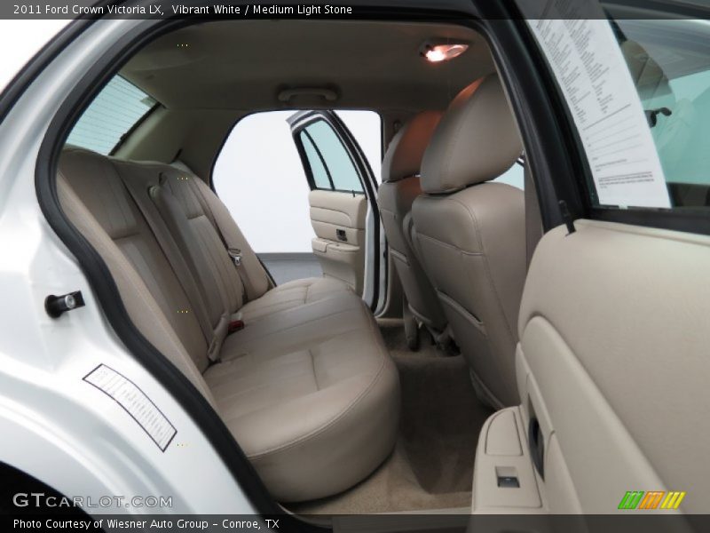 Vibrant White / Medium Light Stone 2011 Ford Crown Victoria LX