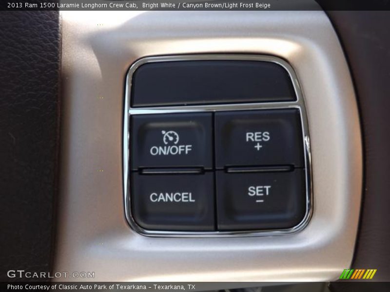Controls of 2013 1500 Laramie Longhorn Crew Cab